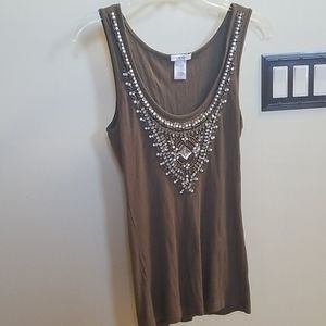 Embellished tank